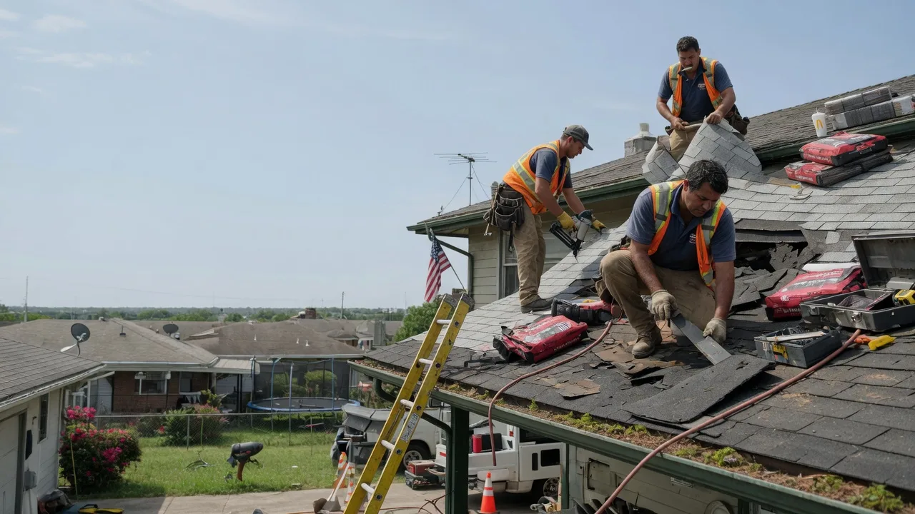 Roof Repair in Simms, TX near me